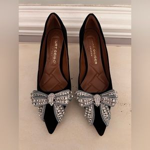 Kurt Geiger Belgravia Bow Pointed Toe Pump, size 36.5. Perfect condition.